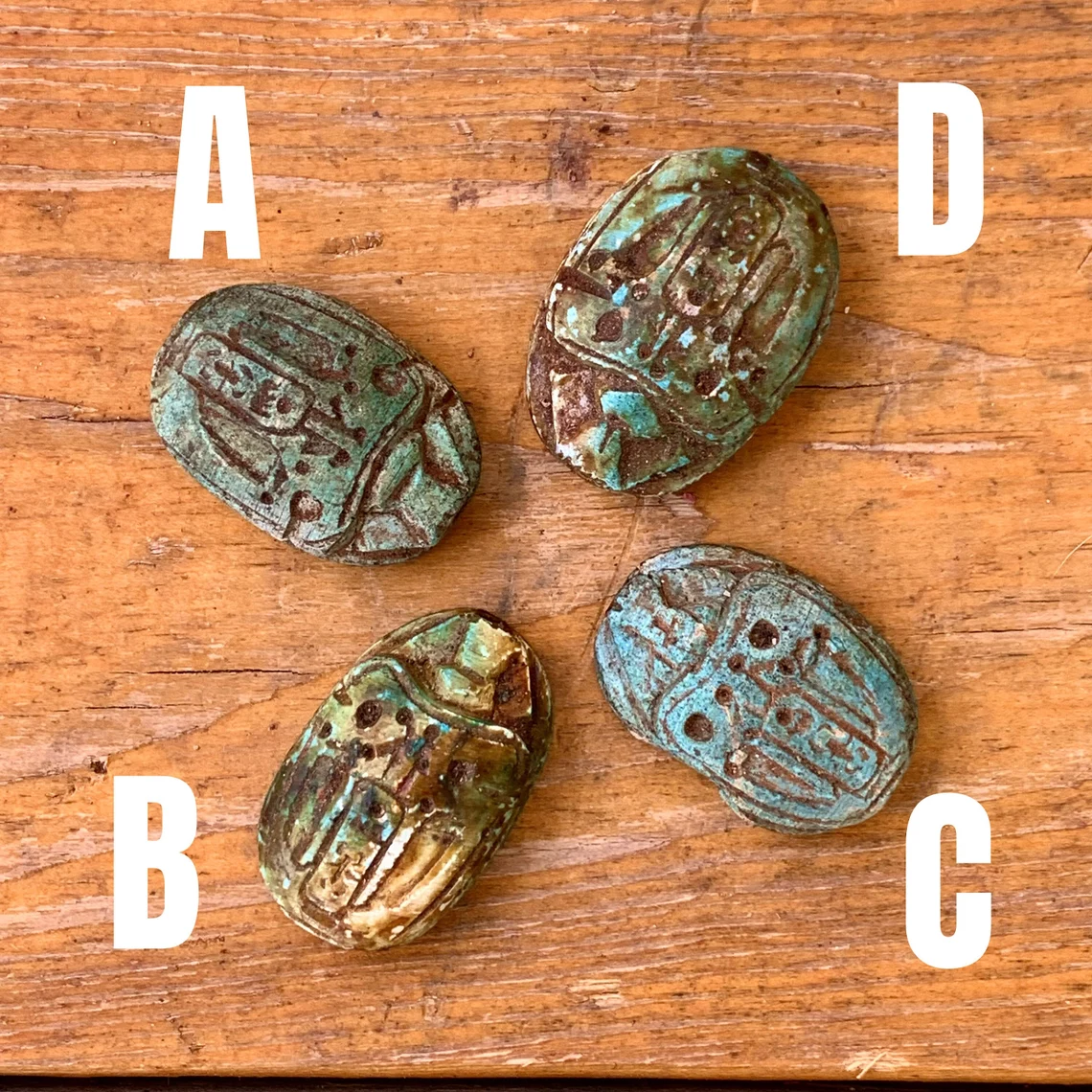Ceramic Scarabs (Cairo, Egypt)