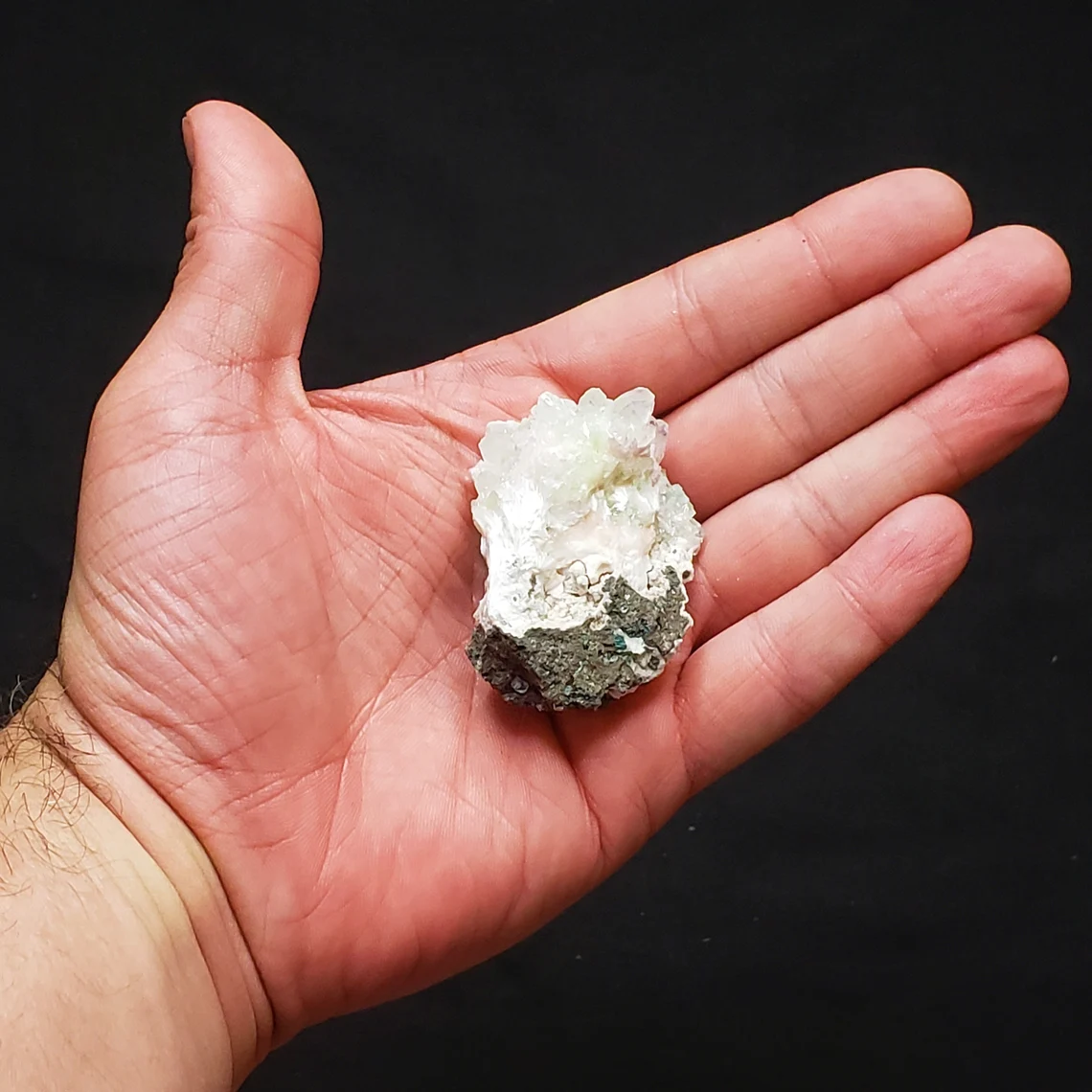 Green Apophyllite Cluster - India - Image 9