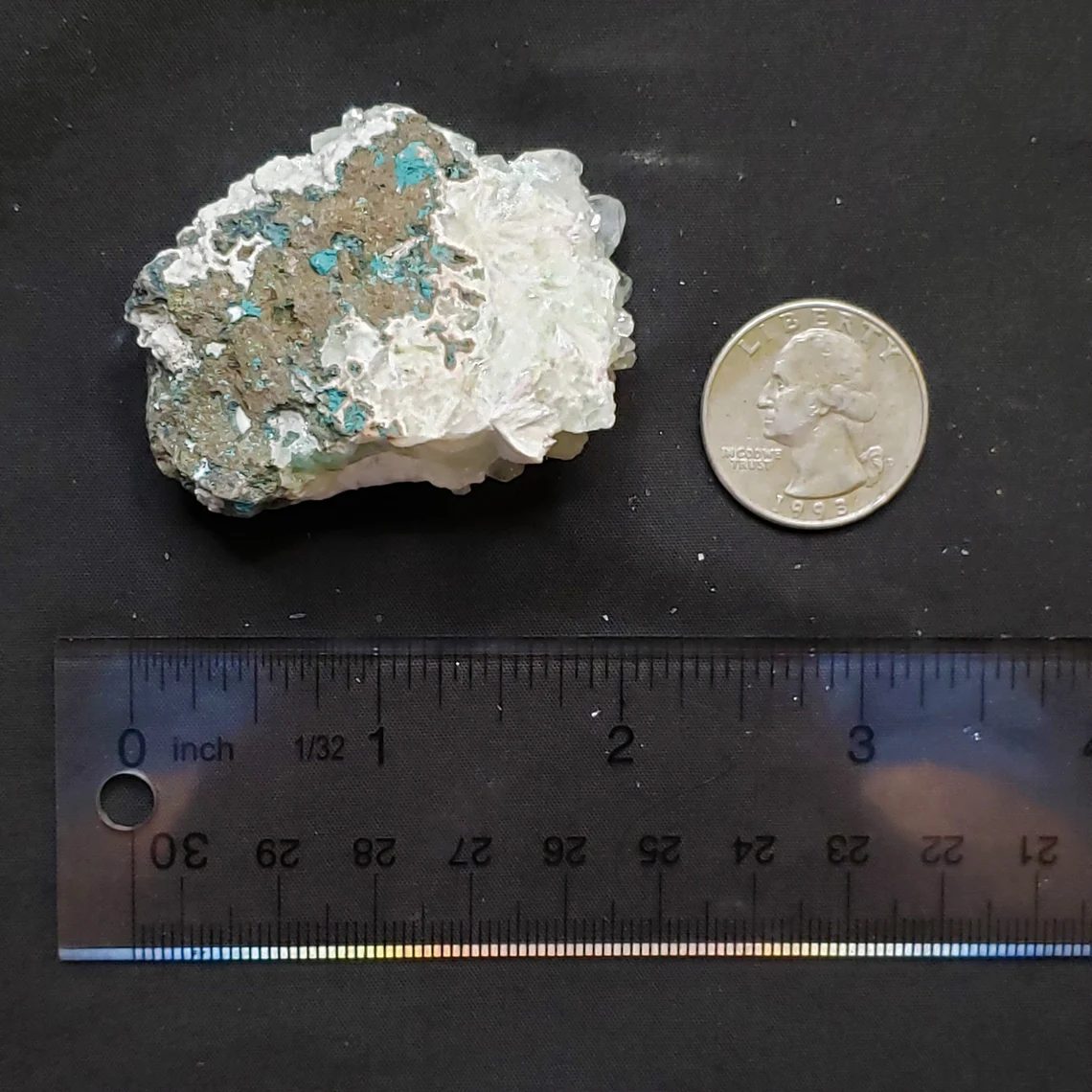 Green Apophyllite Cluster - India - Image 10