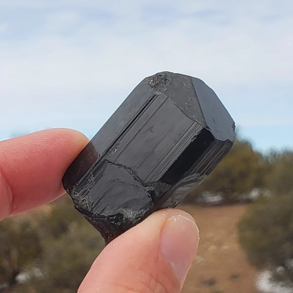 HIGH Quality Terminated Black Tourmaline - Madagascar - 51.0 grams