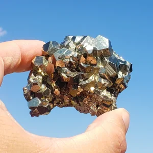 Iron Pyrite Cluster - Peru - 189.9 grams