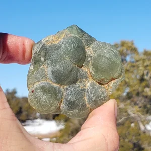 Prehnite Cluster with Epidote - Mali - 109.2 grams