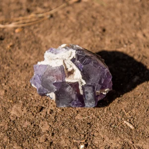 Purple Fluorite Cluster - Pakistan - 320.1 grams